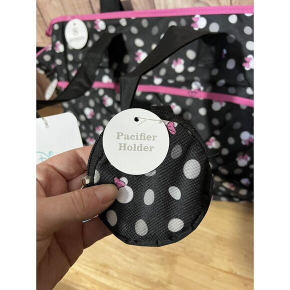 Disney Minnie Mouse Multi Piece Diaper Bag - Picture 2 of 9